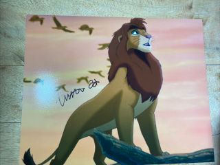 Matthew Broderick Signed The Lion King 8x10 Photo Disney Simba Voice Actor Ferri