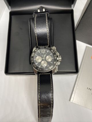 Hamilton Khaki X - Wind Automatic Chronograph Black Leather Men ' s Watch Black Dial 3