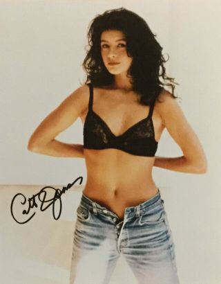 Catherine Zeta Jones Signed 8x10 Photo Autograph