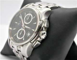 Hamilton Automatic Chronograph Jazz Master Watch H326160 Black Dial