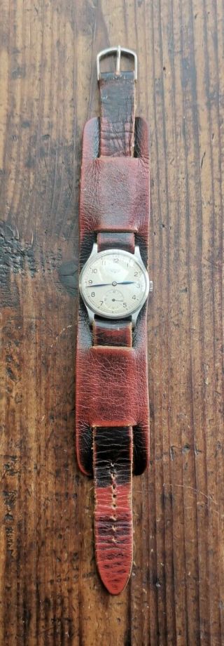 Vintage Longines 12.  68z 1937 Mechanical Men ' s Watch 3