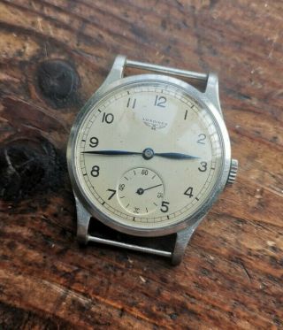 Vintage Longines 12.  68z 1937 Mechanical Men ' s Watch 4