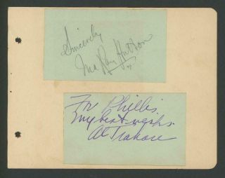Ina Ray Hutton (1916 - 1984) Autograph Cut | Bandleader - Signed