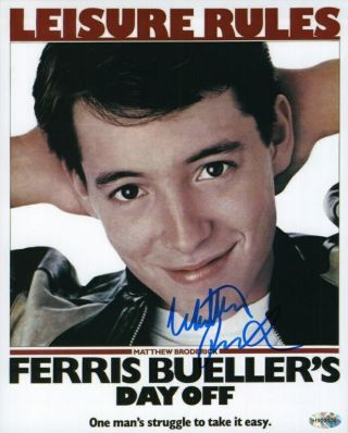 Matthew Broderick Hand Signed 8x10 Autographed Photo With