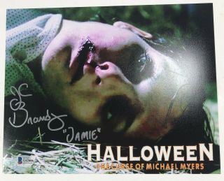 Halloween 6: The Curse Of Michael Myers Photo Signed By Jc Brandy (jamie Lloyd)