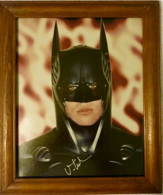 Val Kilmer Autographed Batman Forever 8x10 Photo
