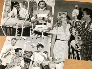 3 1950s Film Still Photos Dirk Bogarde In Doctor At Sea / In The House