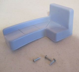 Barbie - Grand Hotel - 2001 - Replacement Parts - L Shape Sofa (with Screws) - 6 " Long