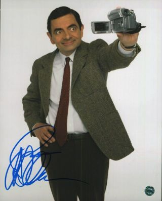 Rowan Atkinson 8x10 Signed Photo Actor Comedian Writer Never Say Never Again