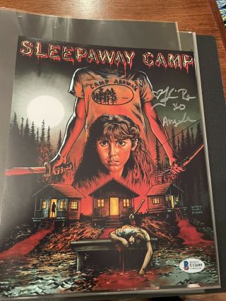 Felissa Rose Sleepaway Camp Autographed Signed 8x10 Photo Beckett Horror