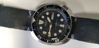 Vintage Seiko Turtle Automatic Watch 6309 - 7049 Made In Japan