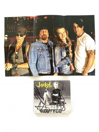 Autographed Jackyl Cd Rowdyco With Poster Insert