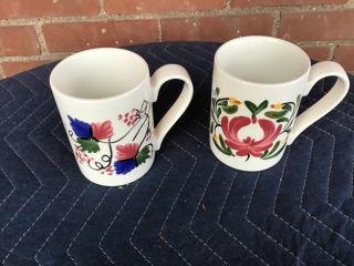 2 Portmeirion Welch Dresser Coffee Mugs