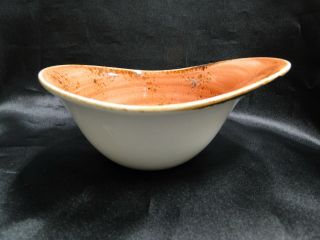 Steelite Craft,  England: Terracotta Freestyle Bowl (s),  7 " X 2 1/2 "