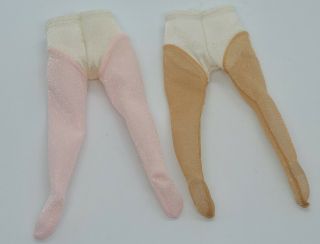 Madame Alexander Cissette Doll Hosiery Nylons Tights - two pair Panty Hose 2