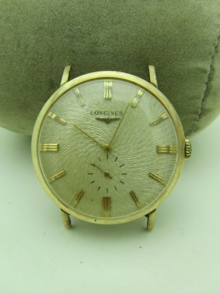 Pre - Owned Vintage 14k Yellow Gold Longines Watch (no Band)