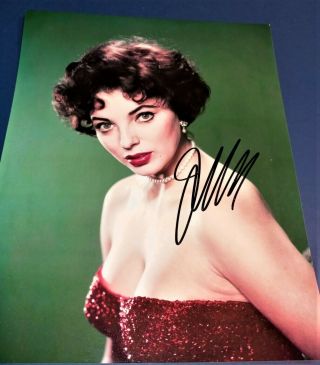 Joan Collins Signed Autographed 8x10 Photo.  Photograph