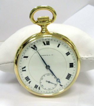Antique Patek Philippe 18k Gold Pocket Watch - 149306 - Pat.  1891 - Order
