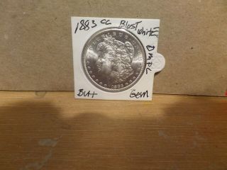 1883 - Cc Morgan Silver Dollar Dmpl Coin Bu,  Uncirculated