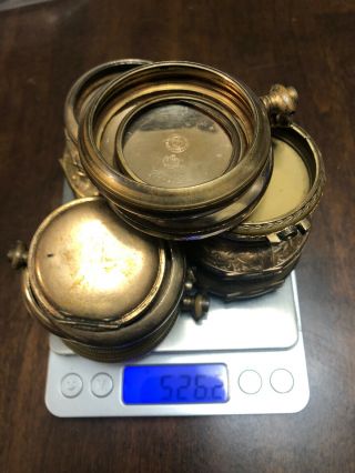 526,  Grams Of Gold Filled Pocket Watch Cases For Scrap