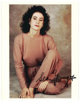 Sean Young Signed Autographed 8 X 10 Photo Actress Wall Street