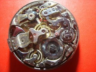 Chronograph Quarter Repeater Vulcain,  Pocket Watch Movement 44,  30 mm. ,  To Repair 2
