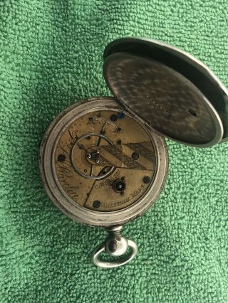 Pre Civil War Waltham Appleton Tracy & Co Pocket Watch 5