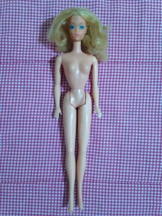 Vintage 1966 Mattel Barbie Taiwan Strawberry Blonde 11.  5 Inch