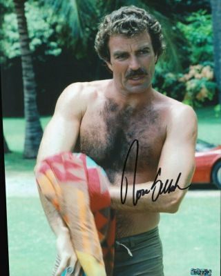 Tom Selleck Magnum P.  I.  Hand Signed 8x10 Autographed Photo With