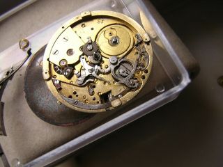 Wrist Watch Size Cylindre Quartier Repeater Watch Movement Only 29.  00 Mm.