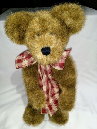 Boyds Wilcox J.  Beansford,  Plush,  Jointed Bear,  14 " Tall
