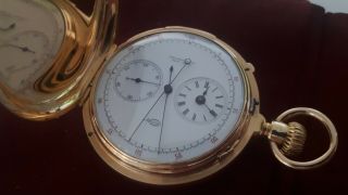 Tiffany & Co.  18k Gold Minute Repeater And Split Second Chrono Patek Movement?