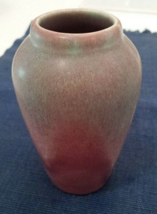 Sweet Muncie Pottery Vase / Artist Signed / Early 20th Cent.  Arts Crafts Pottery