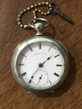 Waltham 18s Pocket Watch 1860 