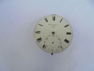 A Fine And Large Fusee Detent Chronometer Movement By Clemment Harris 662 C 1825