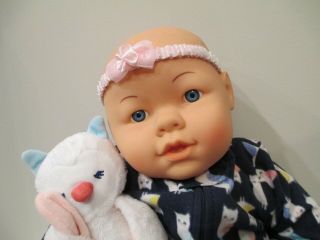 Adorable Lifesize Vinyl And Cloth Baby Doll By Cititoy