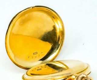 C.  H.  Meylan Brassus 18KT Gold Split Second Chronograph 51074 Adjusted 7287 3
