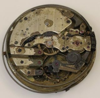 Tiffany & Co Repeater Pocket Watch Movement (probably Patek)