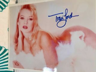 Traci Lords " Adult Movie Star " Authentic Autograph 8 X 10 Photo