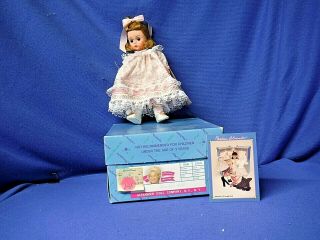 Madame Alexander Storyland Doll Wendy 466 And Tag (do - 685)