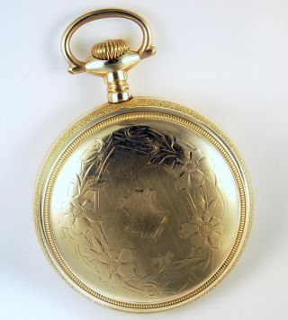 HAMILTON FLACH’S RAILROAD SPECIAL 21J 18S CANADIAN PRIVATE LABEL POCKET WATCH 5