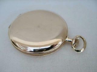 Fine Solid 9 Carat Gold Gentleman ' s Pocket Watch Retailed By Sir John Bennett. 3