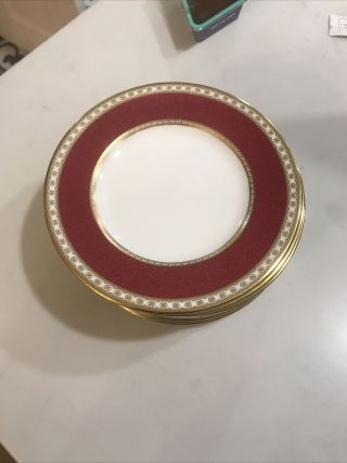 Wedgwood Ulander Powder Ruby Bread & Butter Plate 6 " Quantity Available