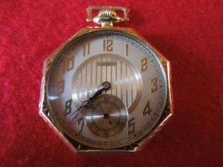 Waltham Vintage Solid 14k Gold Pocket Watch