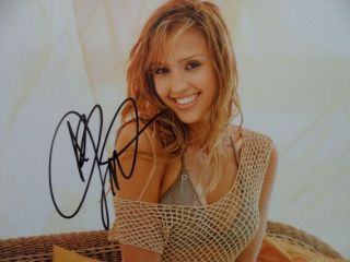 Jessica Alba Autographed 8x10 Signed Photo " L.  A.  Finest "