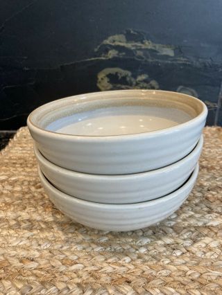 Set Of 3 Noritake Painted Desert 6.  5 " Cereal Bowls