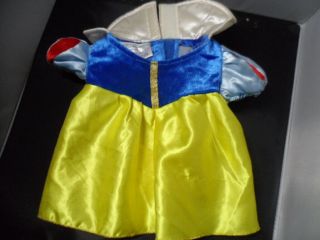 Build A Bear Babw Snow White Princess Dress Outfit Costume Teddy Clothes Disney