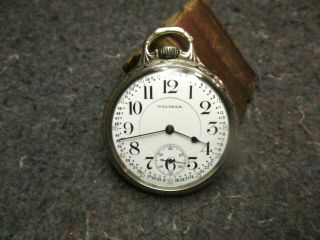Vintage Waltham 21 Jewel Pocket Watch/14k Gold Filled - Hamilton Rr Model/beauty