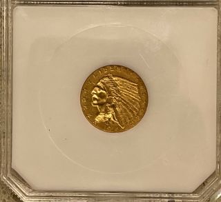 1914 $2.  50 Quarter Eagle Indian Head - U.  S.  Gold Coin 49168