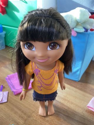 Mattel Dress Up Adventure 15 " Dora The Explorer Doll